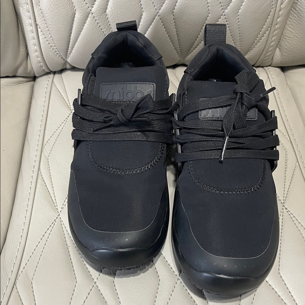 Unlisted Brand Women's Black Slip-On Sneakers - Picture 4 of 8